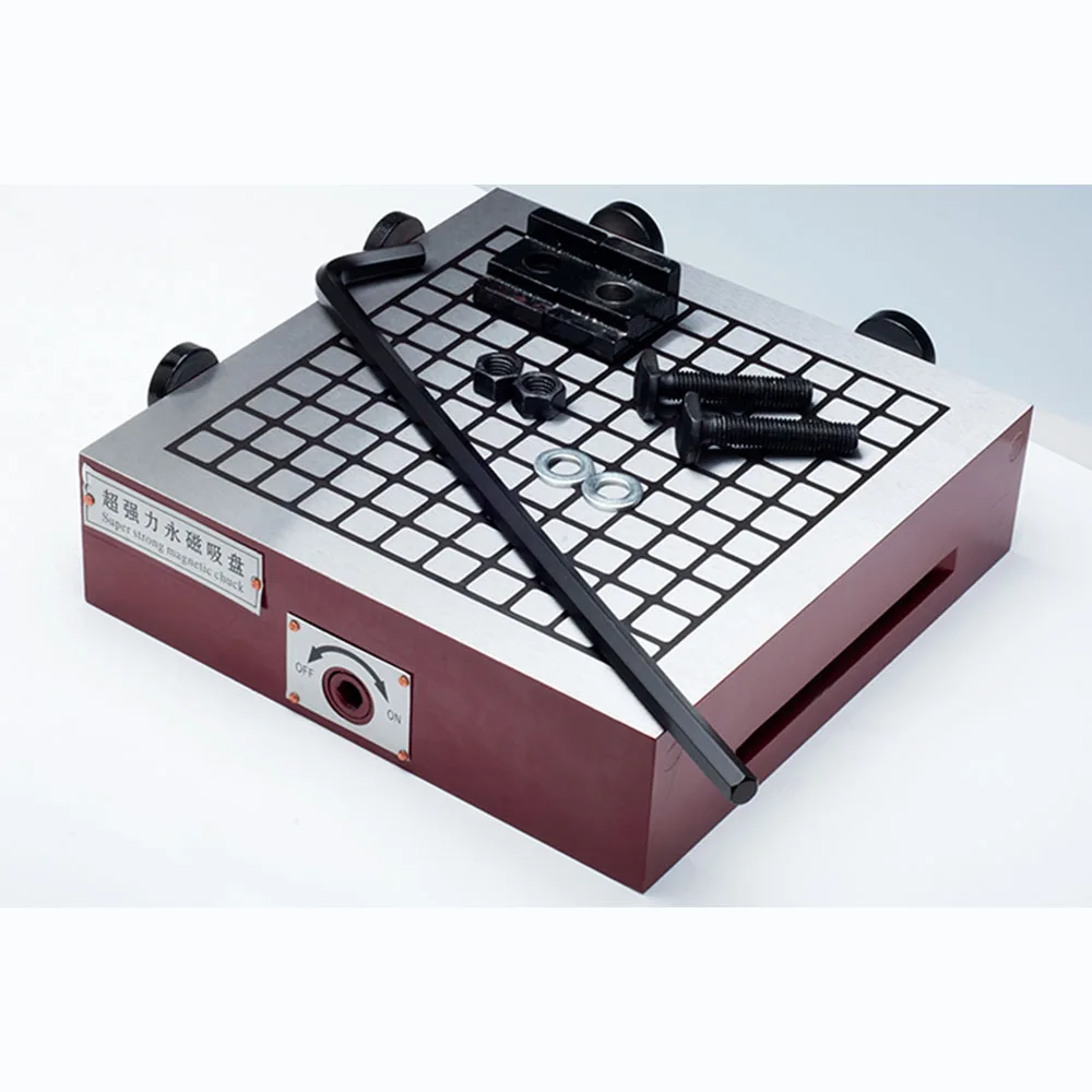 Permanent magnet chuck CNC super powerful permanent magnet chuck Machining center disk milling machine magnetic table 150*150mm
Permanent magnet chuck CNC super powerful permanent magnet chuck Machining center disk milling machine magnetic table 150*150mm