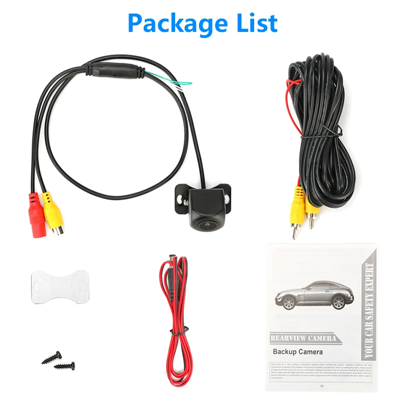 Develuck Rear View Camera Waterproof Night Vision 12V Reverse Cam Universal IP68 Backup Camera for Head Unit Audio Car Monitor
Develuck Rear View Camera Waterproof Night Vision 12V Reverse Cam Universal IP68 Backup Camera for Head Unit Audio Car Monitor