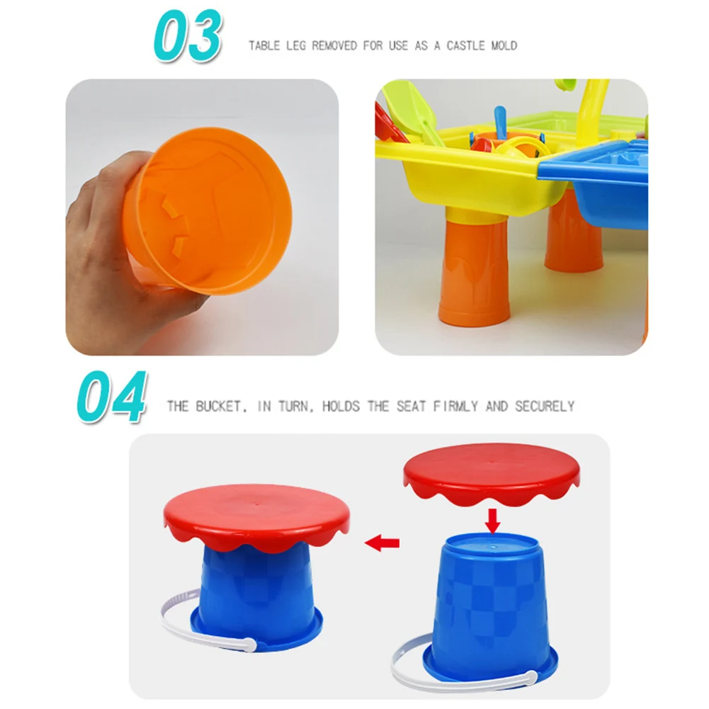 25pcs Funny Plastic Bucket Shovel Dredging Tool Summer Beach Toy Set Sandglass Play Outdoor Games Digging Pit Sand Water Table
25pcs Funny Plastic Bucket Shovel Dredging Tool Summer Beach Toy Set Sandglass Play Outdoor Games Digging Pit Sand Water Table