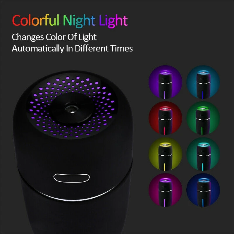 USB Mini Colorful Light Mute Humidifier Convenient for Home Bedroom Car Air Moisturizing and Moisturizing Aroma Diffuser
USB Mini Colorful Light Mute Humidifier Convenient for Home Bedroom Car Air Moisturizing and Moisturizing Aroma Diffuser