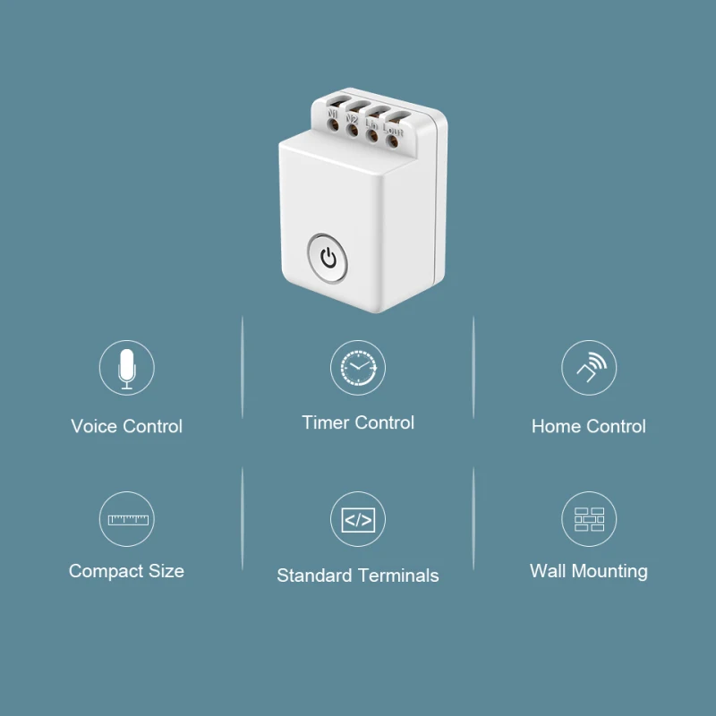 Broadlink MCB1 умный переключатель Wi Fi прерыватель Мощность Дисплей DIY Таймер Пульт