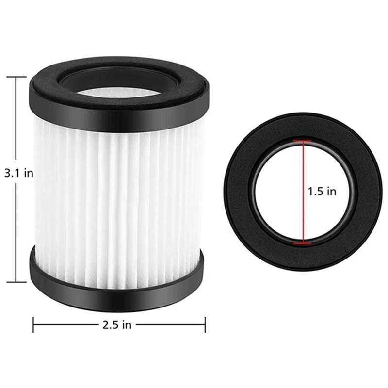 Replacement HEPA Filter Compatible for MOOSOO XL-618A and GeeMo G201 Cordless Vacuum
Replacement HEPA Filter Compatible for MOOSOO XL-618A and GeeMo G201 Cordless Vacuum