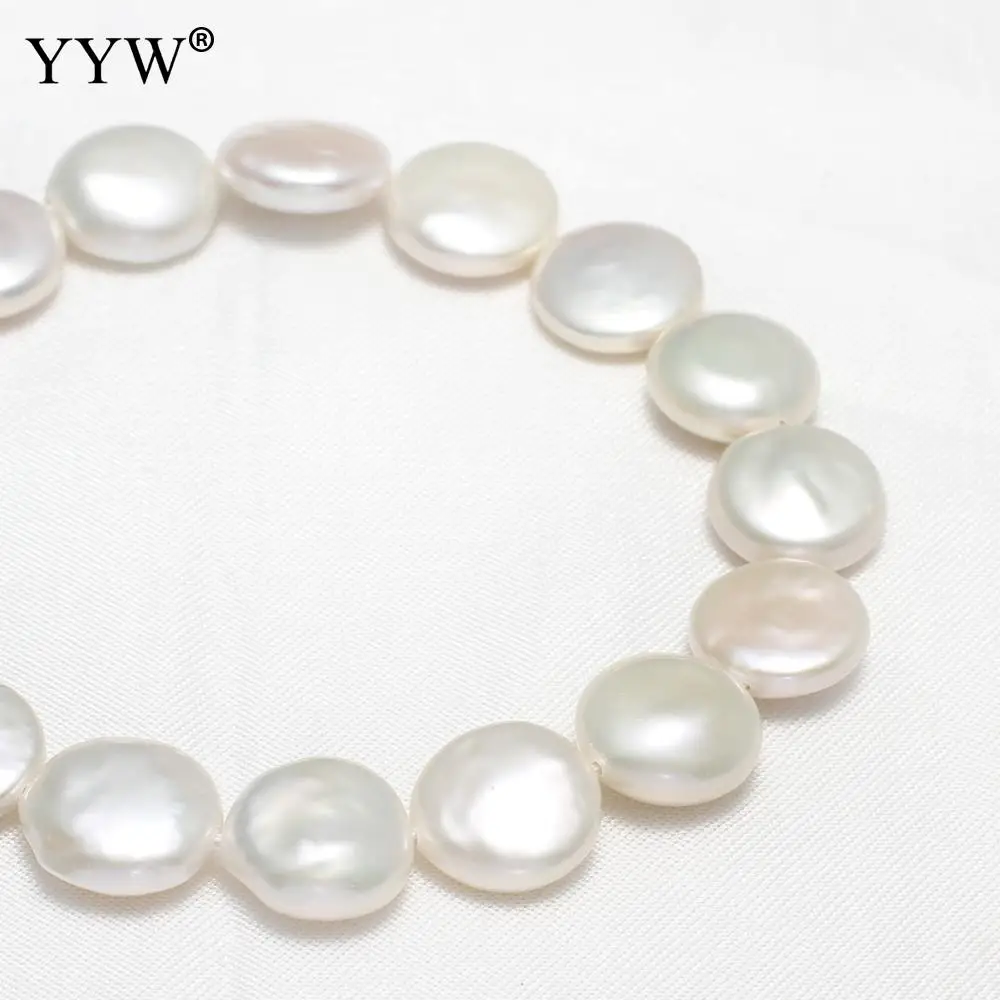 Cultured Button Freshwater Pearl Beads Natural White 13-14mm Loose Beads For Diy Women Elegant Necklace Bracelet Jewelry Making
Cultured Button Freshwater Pearl Beads Natural White 13-14mm Loose Beads For Diy Women Elegant Necklace Bracelet Jewelry Making