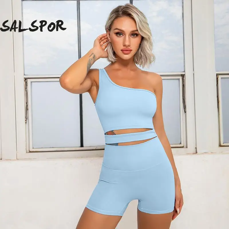 Спортивный комплект SALSPOR, женская спортивная одежда для фитнеса, бесшовный комплект для йоги, спортивный бюстгальтер с косыми плечами, вело...
Спортивный комплект SALSPOR, женская спортивная одежда для фитнеса, бесшовный комплект для йоги, спортивный бюстгальтер с косыми плечами, вело...