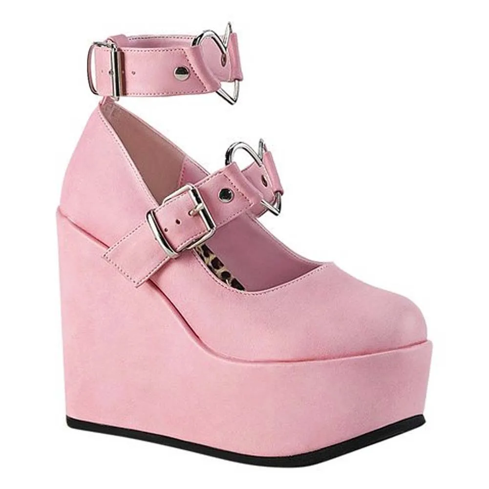 Brand New Sale Sweet Lolita Style Gothic Cosplay Black Pink Cozy Wedges Mary Janes High Heels Pumps Platform Shoes Woman Size 43
Brand New Sale Sweet Lolita Style Gothic Cosplay Black Pink Cozy Wedges Mary Janes High Heels Pumps Platform Shoes Woman Size 43