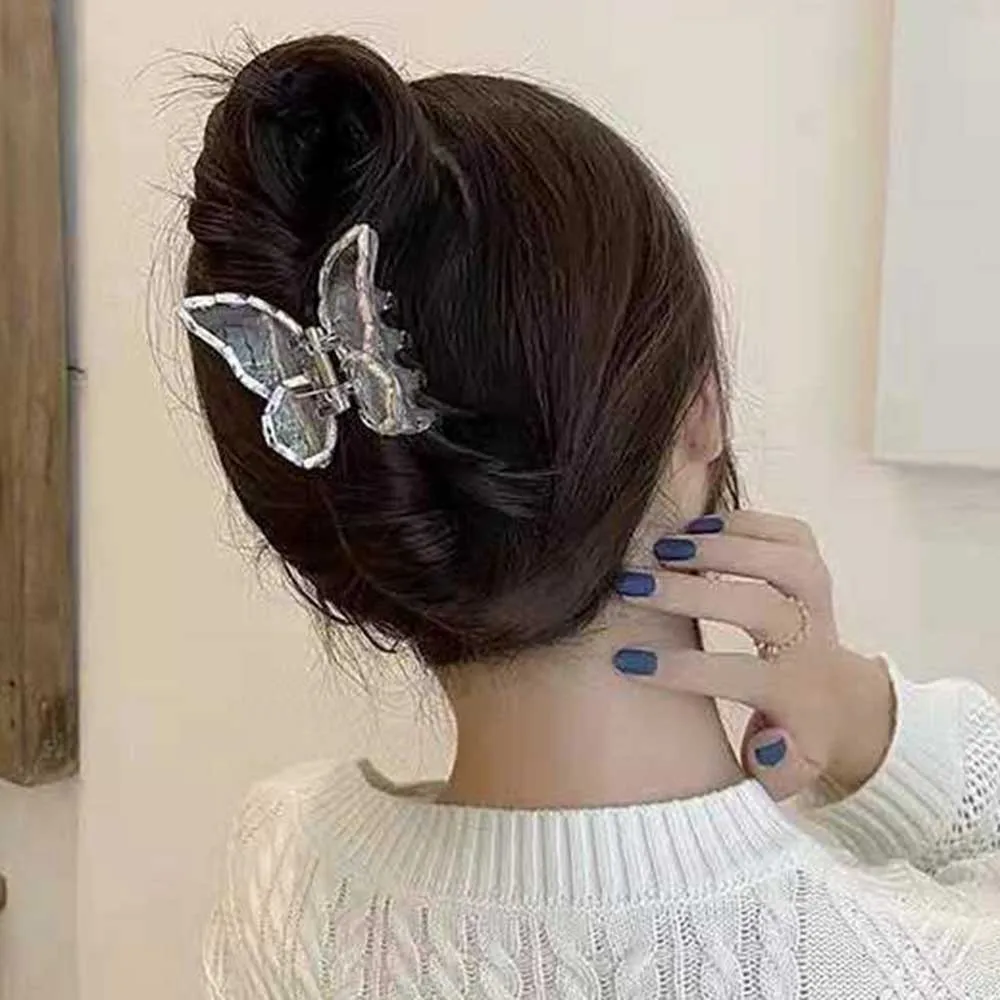 Haimeikang Pearl Butterfly Hair Claw Clips Women Transparent Hair Crab Hairpins Girls Ponytail For Thick Hair Clips Accessories
Haimeikang Pearl Butterfly Hair Claw Clips Women Transparent Hair Crab Hairpins Girls Ponytail For Thick Hair Clips Accessories