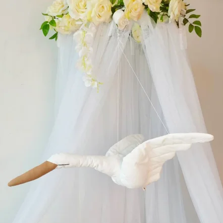 Creative wall hanging Swan Plush Stuffed Doll fabric family bedroom Nursery room decor hanging ornaments baby soothing pillow
Creative wall hanging Swan Plush Stuffed Doll fabric family bedroom Nursery room decor hanging ornaments baby soothing pillow