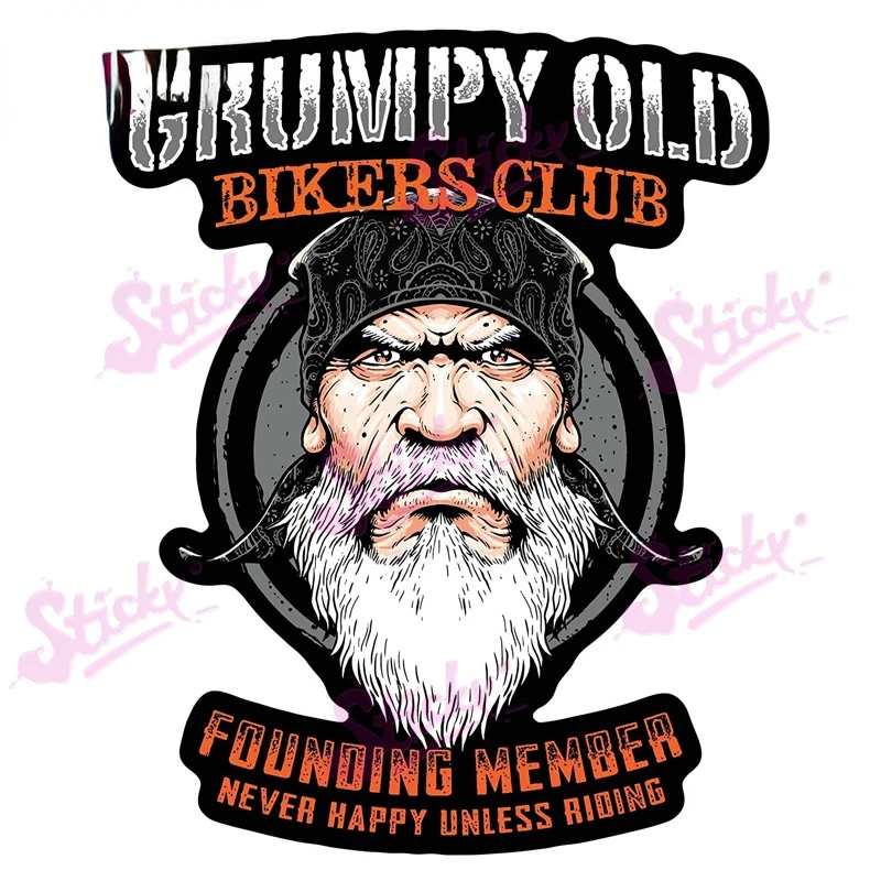 Founding Member Never Happy Unless Riding Car Sticker Decal for Bicycle Motorcycle Laptop Helmet11cm*11cm
Founding Member Never Happy Unless Riding Car Sticker Decal for Bicycle Motorcycle Laptop Helmet11cm*11cm