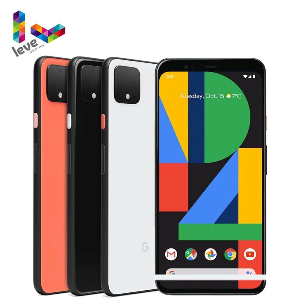 

Google Pixel 4 4XL US Version Unlocked Mobile Phone 5.7" & 6.3" 6GB RAM 64GB&128GB ROM 16MP Octa Core 4G LTE Android Smartphone
