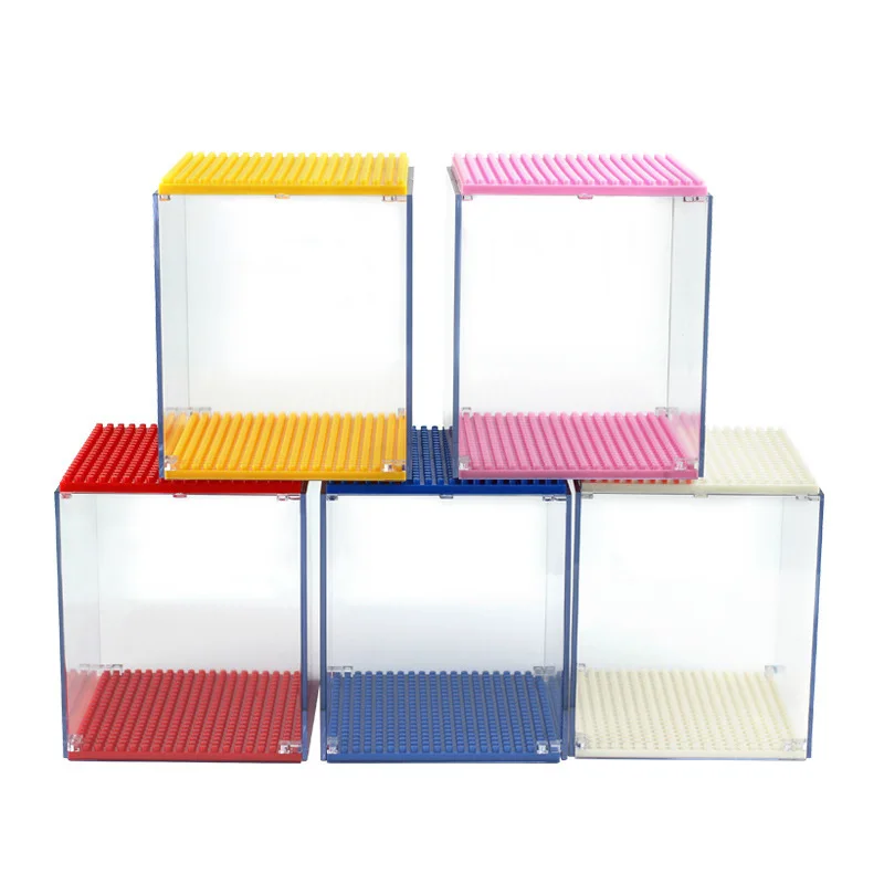 Factory Diamond Blocks Display Box Mini Bricks Dust Cover Case Show Box for Children Toys Anime Figure Collection
Factory Diamond Blocks Display Box Mini Bricks Dust Cover Case Show Box for Children Toys Anime Figure Collection