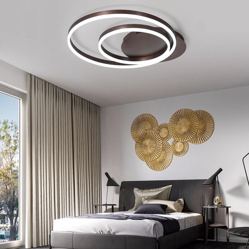 Современные потолочные светильники прикроватная лампа для гостиной Простые
