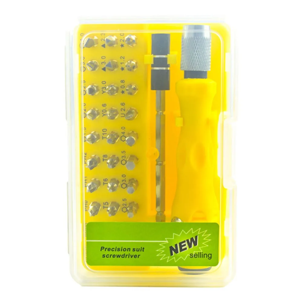 Bits For Screwdriver Kit Repair Torx Screw Driver For Phone Laptop Screw Driver Set 12.5*7.5*3.2cm Screwdriver Bits Hand Tools
Bits For Screwdriver Kit Repair Torx Screw Driver For Phone Laptop Screw Driver Set 12.5*7.5*3.2cm Screwdriver Bits Hand Tools