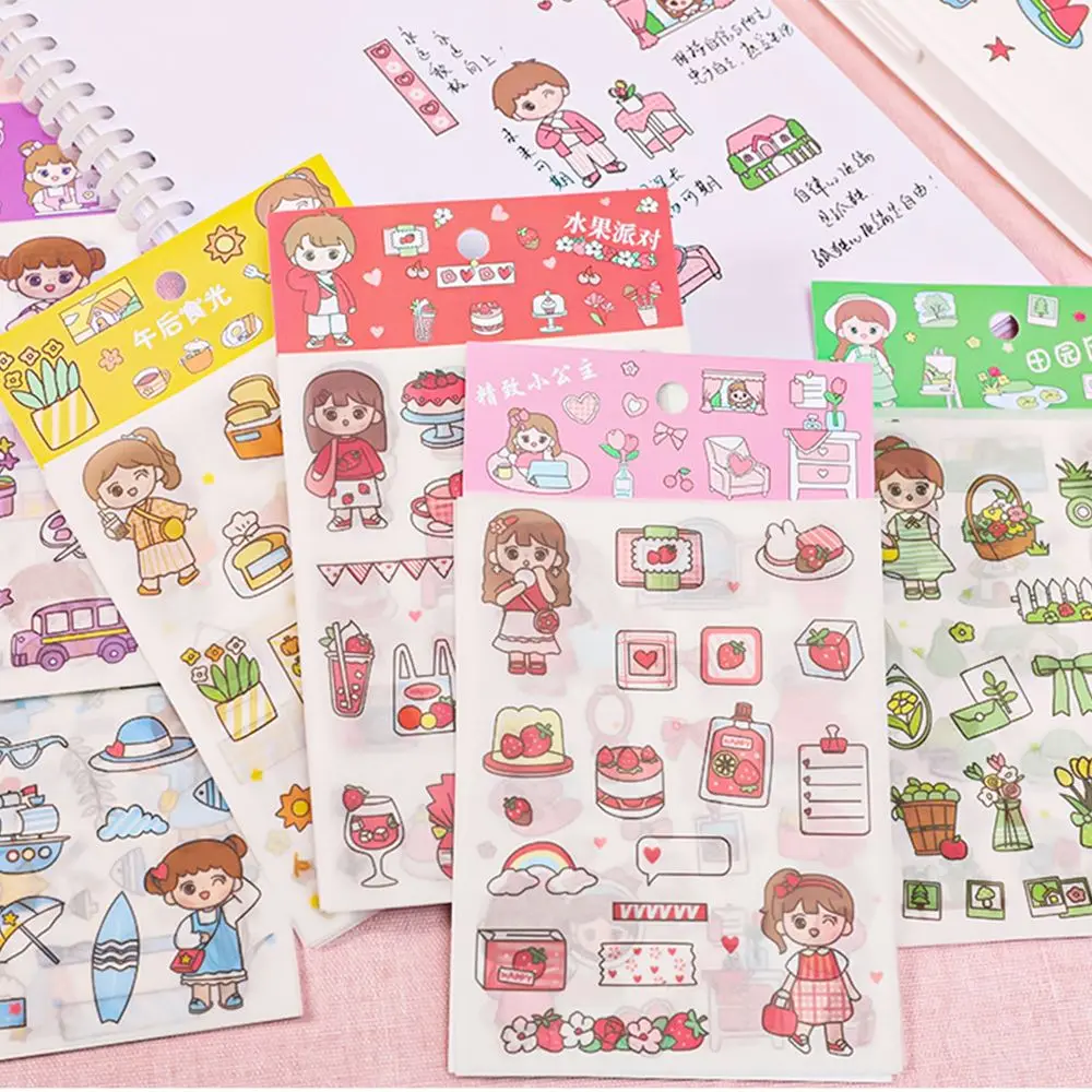 4 Pcs/Set Cartoon Stationery Stickers Colorful Waterproof Hand Account Decoration Fruit Series Decals Sweet Girls Stickers
4 Pcs/Set Cartoon Stationery Stickers Colorful Waterproof Hand Account Decoration Fruit Series Decals Sweet Girls Stickers