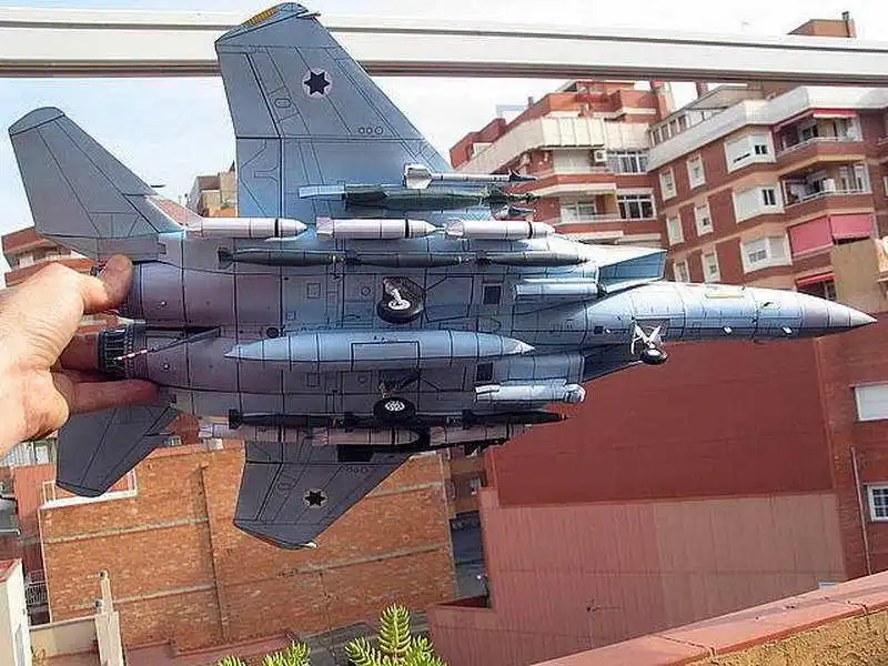 1:32 American F-15I Eagle Fighter Israeli Air Force Paper Model Aircraft Model Manual DIY
1:32 American F-15I Eagle Fighter Israeli Air Force Paper Model Aircraft Model Manual DIY