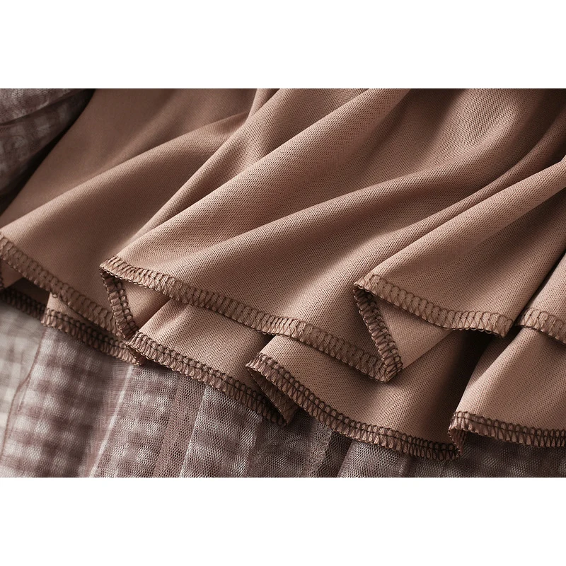 TIGENA Vintage Plaid Tulle Long Skirt Women 2021 Summer Korean Fashion A Line High Waist Mesh Checked Maxi Skirt Female Lady
TIGENA Vintage Plaid Tulle Long Skirt Women 2021 Summer Korean Fashion A Line High Waist Mesh Checked Maxi Skirt Female Lady