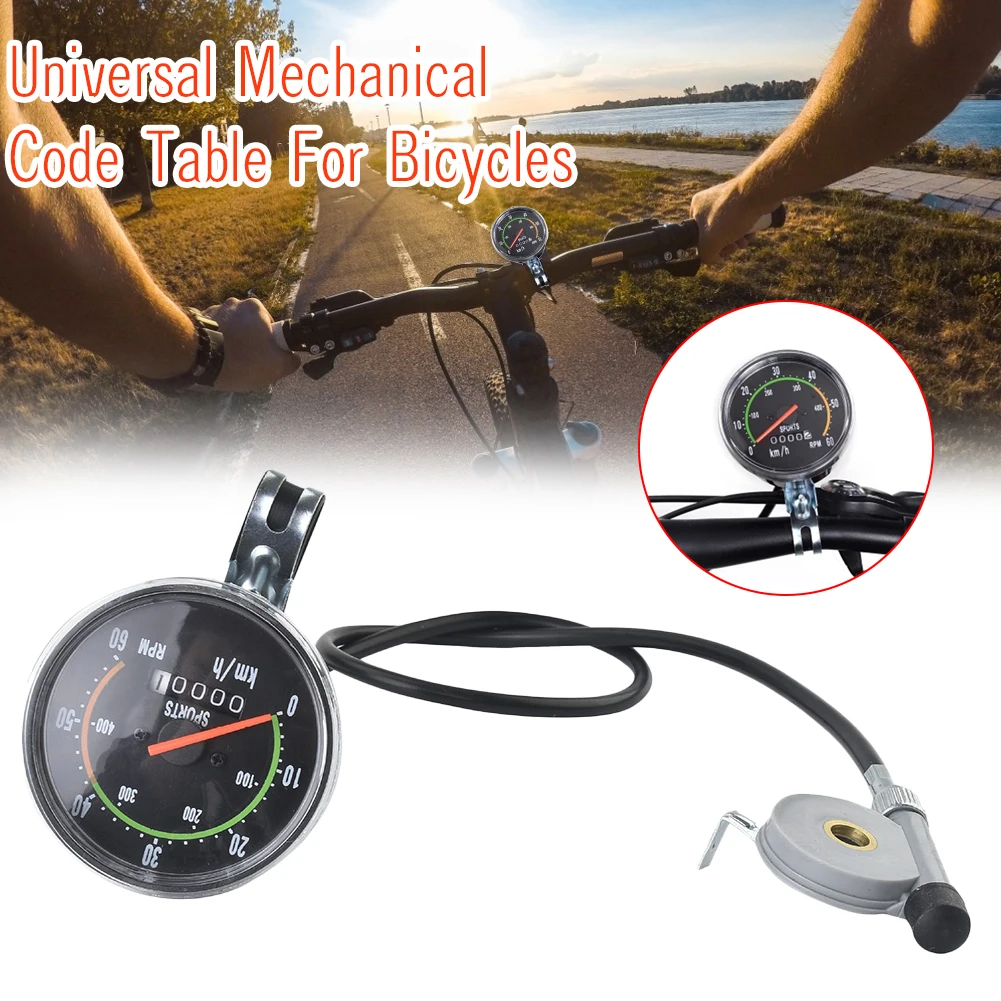 Bicycle bicycle universal mechanical code table high-end code table bicycle equipment round mechanical code
Bicycle bicycle universal mechanical code table high-end code table bicycle equipment round mechanical code