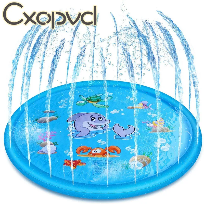 170CM Baby Toys Water Mat Children's mat Summer Beach Inflatable Spray Water Cushion Outdoor Lawn Baby Play Mat Games Playmat
170CM Baby Toys Water Mat Children's mat Summer Beach Inflatable Spray Water Cushion Outdoor Lawn Baby Play Mat Games Playmat