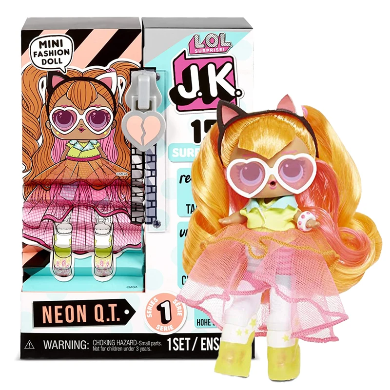 2020 Lol Surprise Dolls Jk Neon Q.t Fashion Suit Surprise Box Diy Play House Anime Model Box Birthday Surprise Gift for Girls
2020 Lol Surprise Dolls Jk Neon Q.t Fashion Suit Surprise Box Diy Play House Anime Model Box Birthday Surprise Gift for Girls