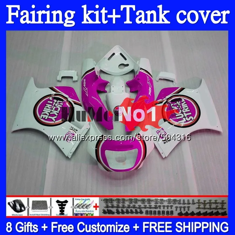 

+Tank For SUZUKI SAPC VJ21 RGV250 RGVT250 1988 1989 1990 1991 89MC.135 RGV-250 VJ22 21 RGV 250 88 89 90 91 Lucky pink Fairings