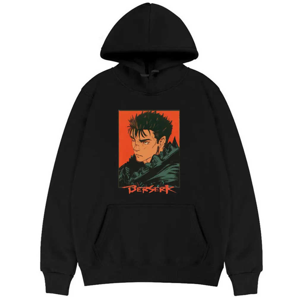 Anime Berserk Hoodie Men's Novelty Hoodies Men Women Cotton Hooded Sweatshirt Swordsman Gatsu Print Clothes Mens Oversized Tops
Anime Berserk Hoodie Men's Novelty Hoodies Men Women Cotton Hooded Sweatshirt Swordsman Gatsu Print Clothes Mens Oversized Tops