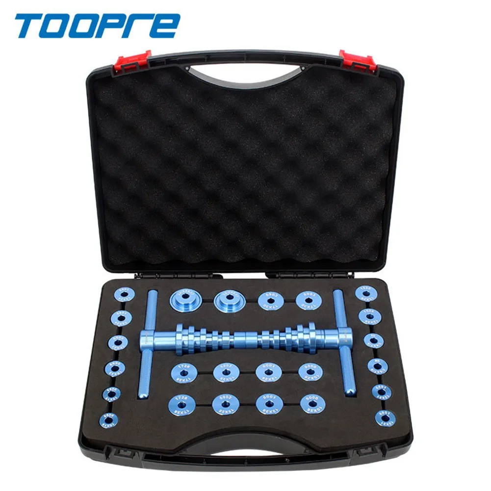 TOOPRE Bicycle Bottom Bracket Hub Bike Axis Bearing Removal Installation Tools Kit Cycling MTB Bike Repair Tools Accessories
TOOPRE Bicycle Bottom Bracket Hub Bike Axis Bearing Removal Installation Tools Kit Cycling MTB Bike Repair Tools Accessories