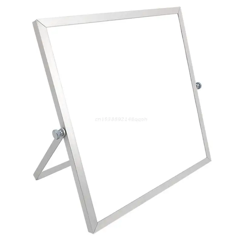 77JC Small Dr y Erase White Board Magnetic Desktop Whiteboard 10"X10" Double-Sided Mini White Board Easel for Kids
77JC Small Dr y Erase White Board Magnetic Desktop Whiteboard 10"X10" Double-Sided Mini White Board Easel for Kids