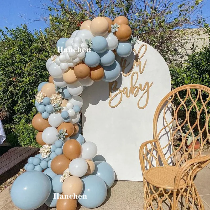 122pcs Pastel Coffee Macaron Blue White Latex Balloons Garland Kit Wedding Baby Shower Boys Birthday Ballons Home Decorations
122pcs Pastel Coffee Macaron Blue White Latex Balloons Garland Kit Wedding Baby Shower Boys Birthday Ballons Home Decorations