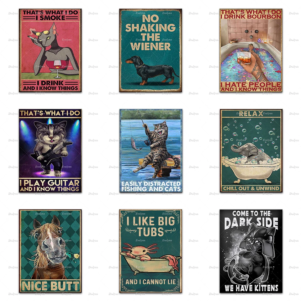 Cat Electric Guitarist Magic Fishing Cat Dachshund Dog French Bulldog Elephant Horse Posters Wall Art Prints Home Decor Canvas
Cat Electric Guitarist Magic Fishing Cat Dachshund Dog French Bulldog Elephant Horse Posters Wall Art Prints Home Decor Canvas