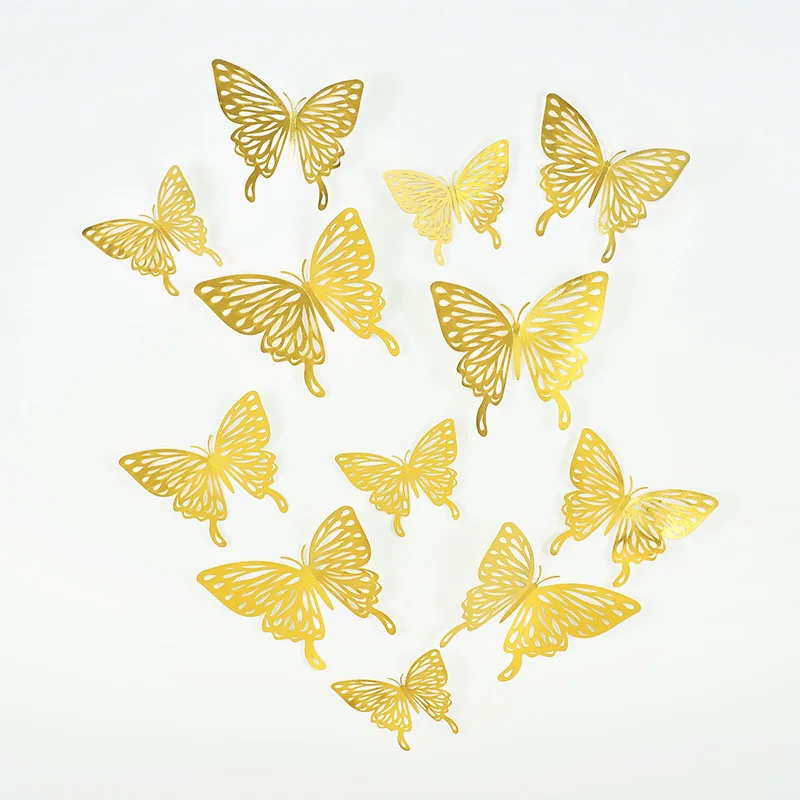 12/24pcs 3D Butterfly Wall Stickers For Home Decor Living Room Bedroom Wall Decor Laser Cut Paper Butterflies Wall Art Decals
12/24pcs 3D Butterfly Wall Stickers For Home Decor Living Room Bedroom Wall Decor Laser Cut Paper Butterflies Wall Art Decals