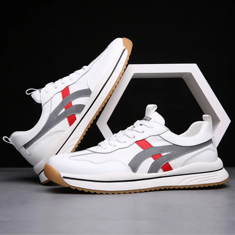 Shoes Men's Sports Casual Shoes Korean Style White Shoes Men's Breathable Fashion Sneakers
Shoes Men's Sports Casual Shoes Korean Style White Shoes Men's Breathable Fashion Sneakers