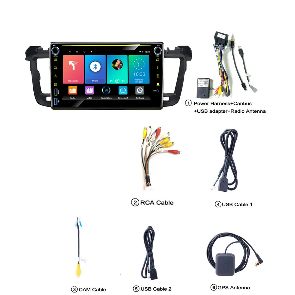 Eastereggs 8" For Peugeot 508 2011-2018 Car Radio Multimedia Video Player GPS Navigation Android 2din NO DVD Head Unit
Eastereggs 8" For Peugeot 508 2011-2018 Car Radio Multimedia Video Player GPS Navigation Android 2din NO DVD Head Unit