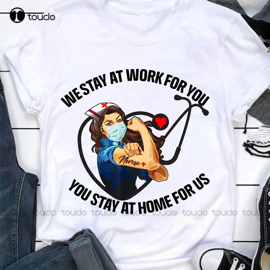 Strong Nurse We Stay At Work For You Nurse Week Gifts Women White T Shirt New fishing shirts
Strong Nurse We Stay At Work For You Nurse Week Gifts Women White T Shirt New fishing shirts