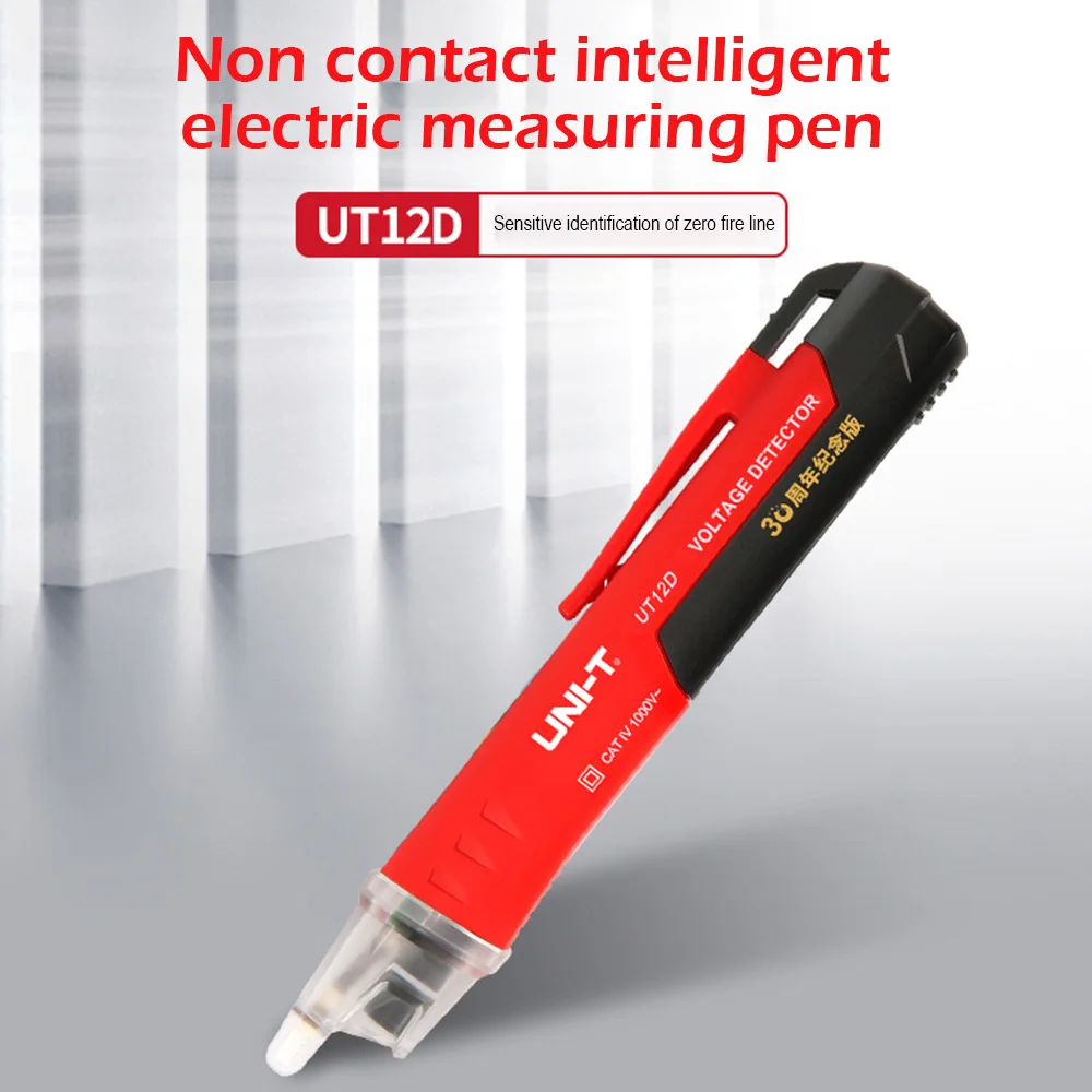 UNI-T Voltmeter ammeter AC Voltage Detector Non Contact Pen Tester Voltage indicator Electric Sensor 24-1000V Voltage Meter
UNI-T Voltmeter ammeter AC Voltage Detector Non Contact Pen Tester Voltage indicator Electric Sensor 24-1000V Voltage Meter