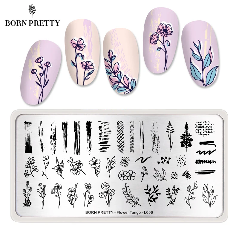 Пластины для стемпинга ногтей BORN PRETTY, штамповочный трафарет для дизайна ногтей, весенний цветок, бабочка
Пластины для стемпинга ногтей BORN PRETTY, штамповочный трафарет для дизайна ногтей, весенний цветок, бабочка