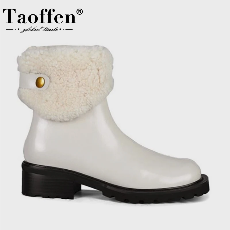 Женские уличные ботильоны Taoffen, теплые полусапожки размеров 34-40 из натуральной кожи на толстом каблуке, зима 2022
Женские уличные ботильоны Taoffen, теплые полусапожки размеров 34-40 из натуральной кожи на толстом каблуке, зима 2022