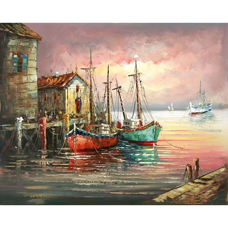 GATYZTORY Paint By Numbers For Adults Children Landscape Boat Picture Paint DIY HandPainted Oil Painting Home Decor Accessories
GATYZTORY Paint By Numbers For Adults Children Landscape Boat Picture Paint DIY HandPainted Oil Painting Home Decor Accessories