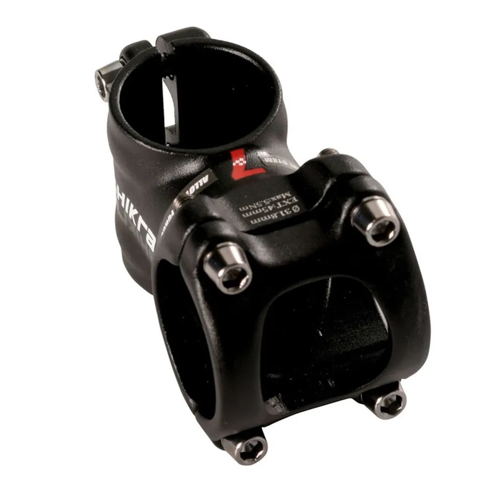 SHIKRA Road MTB Bike Stem 7 Degree MTB Road Mountain Bike Handlebar Stem 31.8x35/45/55/60/65/70/80/90/100/110mm Black CNC
SHIKRA Road MTB Bike Stem 7 Degree MTB Road Mountain Bike Handlebar Stem 31.8x35/45/55/60/65/70/80/90/100/110mm Black CNC