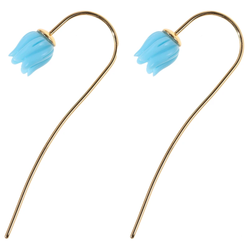 Fresh Joker Women Elegant Turquoise Eardrop Earring Earrings for Women Jewelry 925 Sterling Silver 
Fresh Joker Women Elegant Turquoise Eardrop Earring Earrings for Women Jewelry 925 Sterling Silver