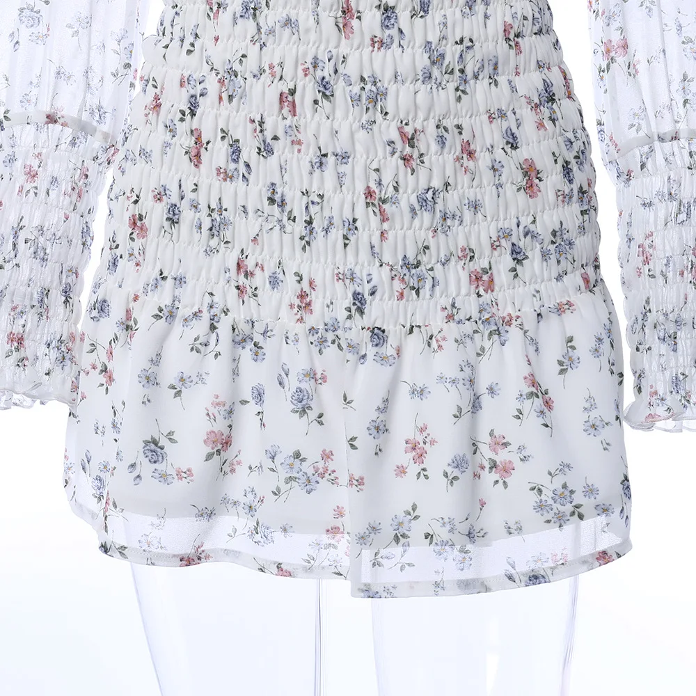 BacklakeGirls Sexy Dresses For Women Square Collar Ruffle Dress Sweet Floral Print Puff Long Sleeve Holiday Short Dresses Women
BacklakeGirls Sexy Dresses For Women Square Collar Ruffle Dress Sweet Floral Print Puff Long Sleeve Holiday Short Dresses Women