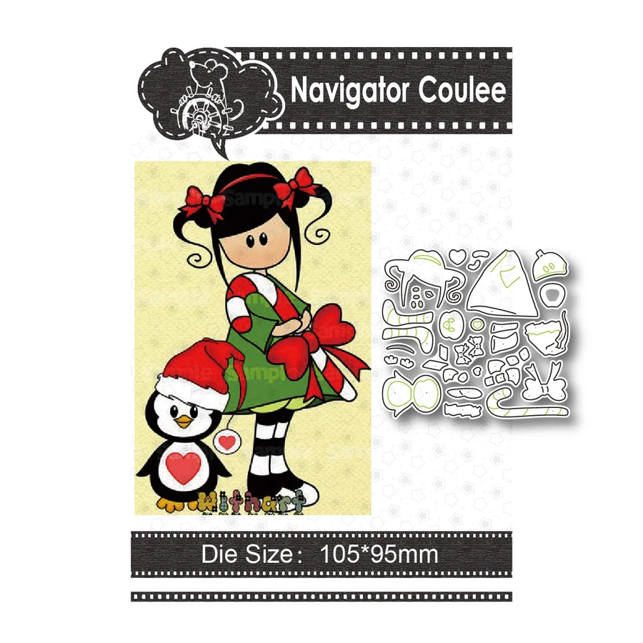 Metal Cutting Die Christmas Girl Died to Novice Scrapbook Die Cutting Die Cutting Decoration Stamps and Die New 2021
Metal Cutting Die Christmas Girl Died to Novice Scrapbook Die Cutting Die Cutting Decoration Stamps and Die New 2021