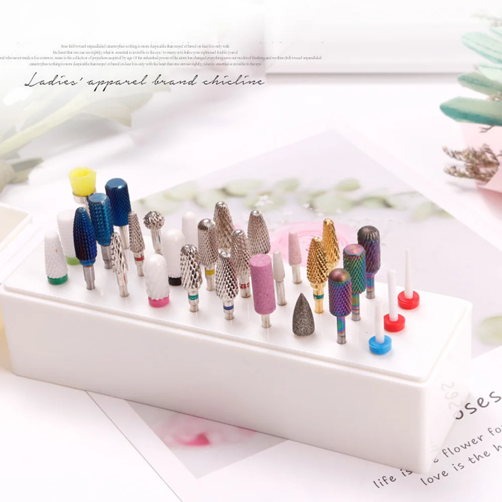 30*Holes Nail Art Drill Storage Grinding Polish Head Bit Holder Box Display Nail Drill Bits Organizer Nail Stand Tool Free Ship
30*Holes Nail Art Drill Storage Grinding Polish Head Bit Holder Box Display Nail Drill Bits Organizer Nail Stand Tool Free Ship