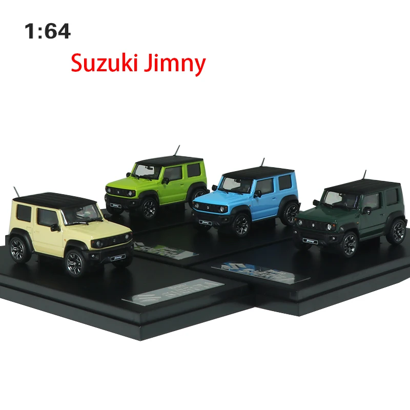 Diecast 1/64 Scale Suzuki Jimny Off-road Vehicle Diecast Model Cars Static Display Adult Collection Gifts toys for Boys
Diecast 1/64 Scale Suzuki Jimny Off-road Vehicle Diecast Model Cars Static Display Adult Collection Gifts toys for Boys