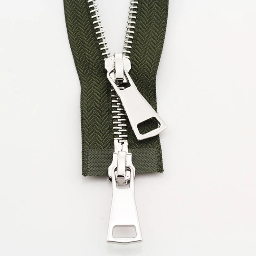 1Pc 70/90cm 5# Double Sliders Metal Zipper Two-Way Zip for Coat Pocket Colorful DIY Clothing Useful Household Accessories
1Pc 70/90cm 5# Double Sliders Metal Zipper Two-Way Zip for Coat Pocket Colorful DIY Clothing Useful Household Accessories