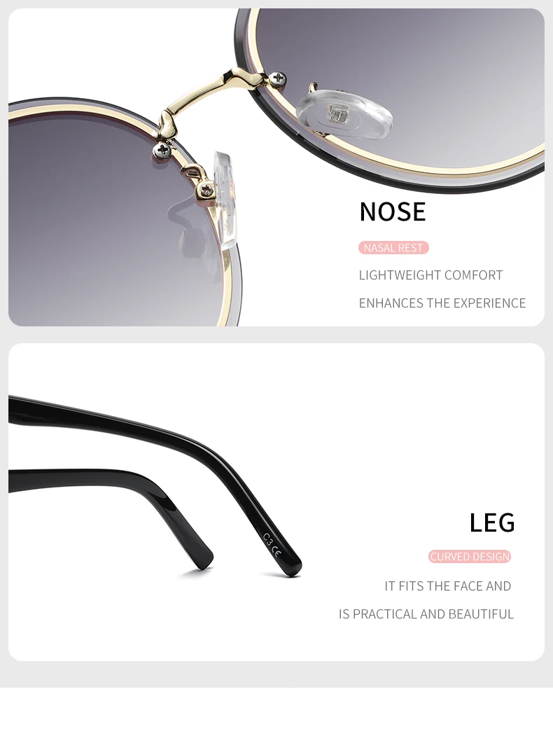 Sunglasses Female 2021 New Tide Round Face Polarized UV Protection Sunglasses Big Face Slim Glasses Myopia 50597
Sunglasses Female 2021 New Tide Round Face Polarized UV Protection Sunglasses Big Face Slim Glasses Myopia 50597