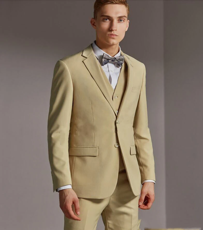 (Пиджак + брюки + жилет) Модные фиолетовые смокинги для жениха из 3 предметов для свадьбы, официального выпускного костюма, вечеринки 
(Пиджак + брюки + жилет) Модные фиолетовые смокинги для жениха из 3 предметов для свадьбы, официального выпускного костюма, вечеринки