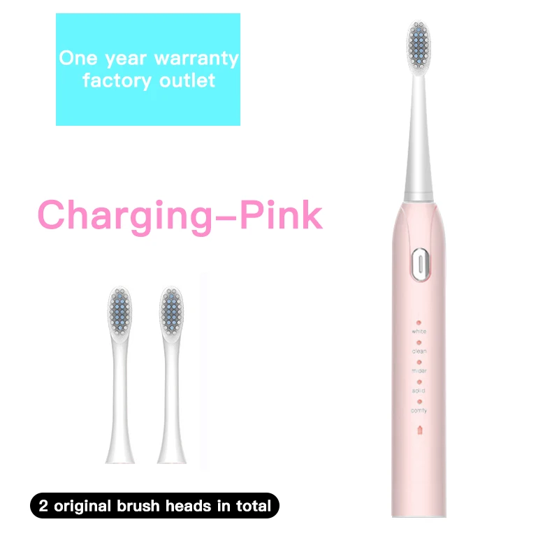 Powerful Ultrasonic Sonic Electric Toothbrush USB Charge Rechargeable Tooth Brushes Washable Electronic Whitening Tooth Brush
Powerful Ultrasonic Sonic Electric Toothbrush USB Charge Rechargeable Tooth Brushes Washable Electronic Whitening Tooth Brush