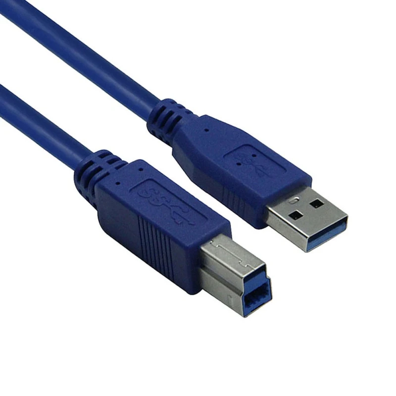 Удлинительный кабель для принтера USB 3 0 A Male AM к B Type BM сканера принтеров шнур с