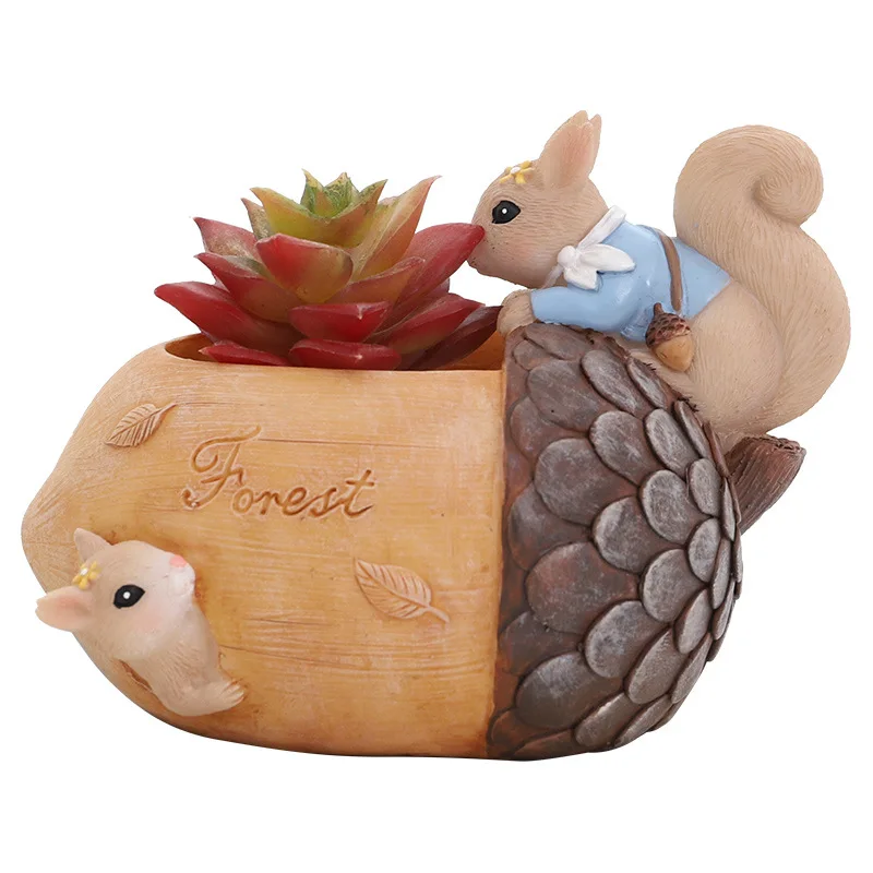 TECHOME Resin Creative Home Garden Desktop Balcony Potted Succulent Pots Cartoon Nut Garden Flower Pot Indoor Pots Bonsai Pot
TECHOME Resin Creative Home Garden Desktop Balcony Potted Succulent Pots Cartoon Nut Garden Flower Pot Indoor Pots Bonsai Pot