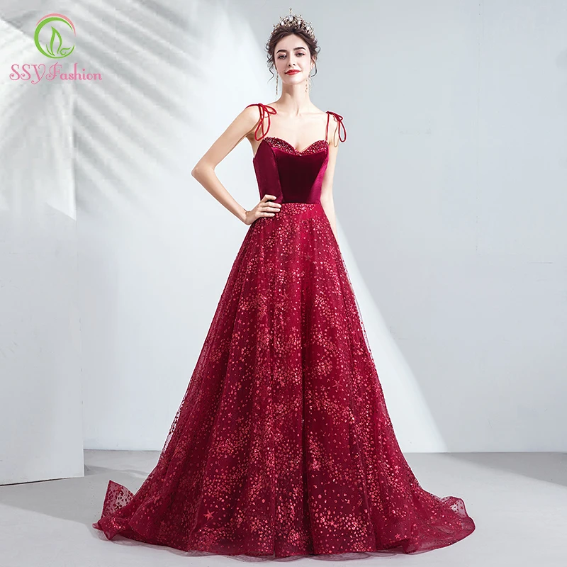 Женское банкетное платье SSYFashion, элегантное вечернее блестящее длинное платье с блестками для выпускного вечера
Женское банкетное платье SSYFashion, элегантное вечернее блестящее длинное платье с блестками для выпускного вечера