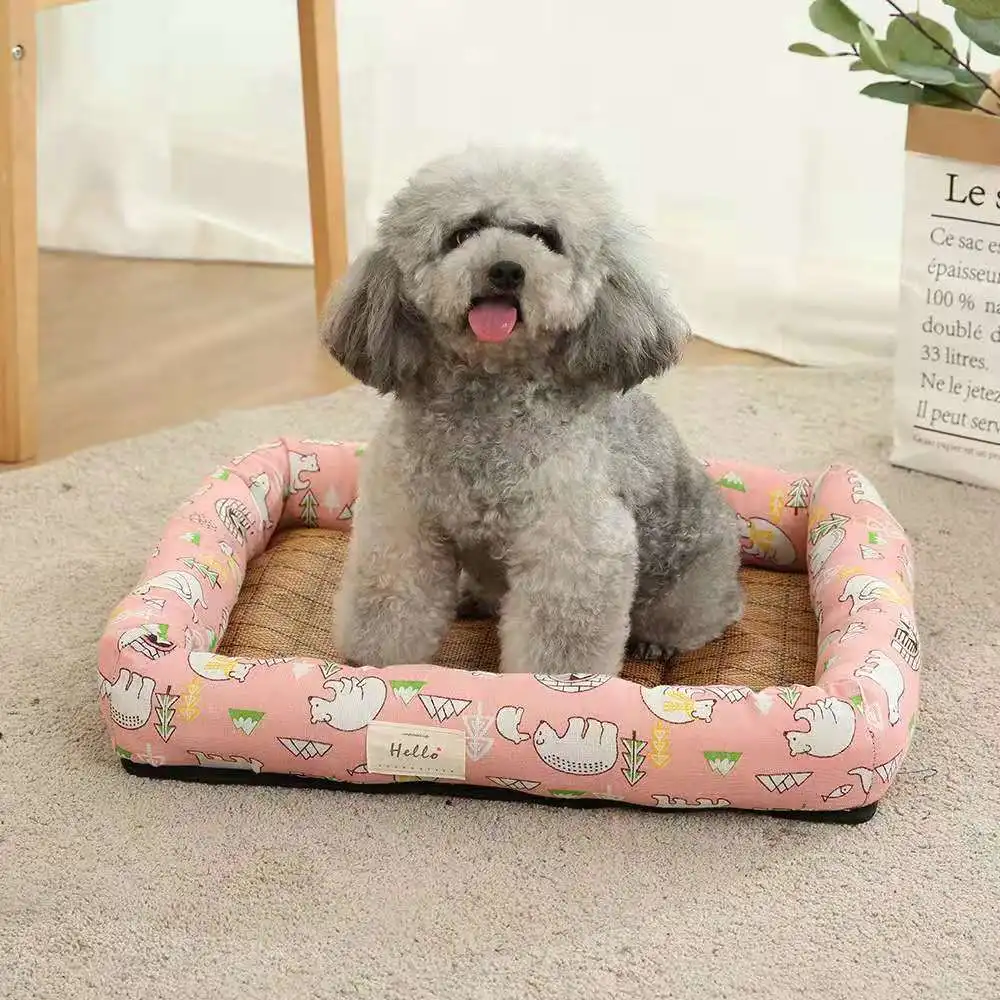 Pet Bed For Small Medium Dogs Breathable Dog Bed Summer Mat Cat Bed Puppy Cushion Dog Mats Pets Products Dog Accessories
Pet Bed For Small Medium Dogs Breathable Dog Bed Summer Mat Cat Bed Puppy Cushion Dog Mats Pets Products Dog Accessories